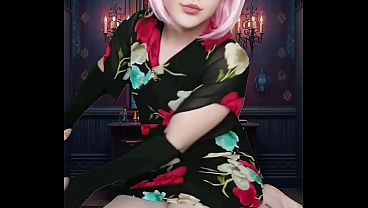 2 Princess Kitty in The Castle Young Vampire Ancient Princesse Dress