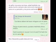 Chat caliente por WhatsApp con la Mejor Amiga de mi Hija