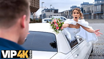 BRIDE4K. The Wedding Limo Chase