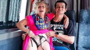 Hardcore Anal Adventure with a Tattooed Granny in Stockings