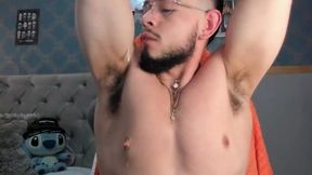 Enjoy My Hairy Armpits Filled with My Spit