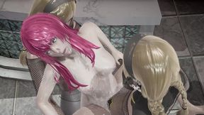 nier automata threesome double penetration