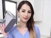 VIRTUAL PORN - Horny Maid Valerica Steele Cleaning Dishes While Getting Dirty