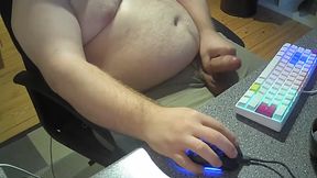 Danish Bear Dadbod Stocky Body Cock Out Whit Hairy Guy