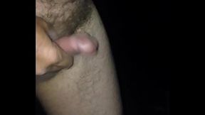 Wanking outdoors and shooting my load