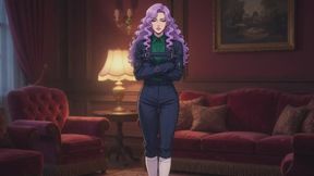 Straitjacket Stories #2: Lavender Struggles in Silk Restraints