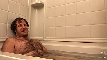 Hairy Dude Farts In Tub Gay JOI