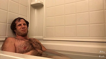 Hairy Dude Farts In Tub Gay JOI