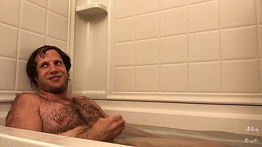 Hairy Dude Farts In Tub Gay JOI