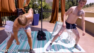 NextDoorBuddies - Pool Party Turns Into A Hot Fuck Session!