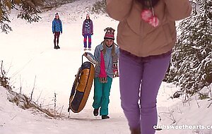 Eva tender, lisa nixon, sirena milano, funky town, snow bunnies 4