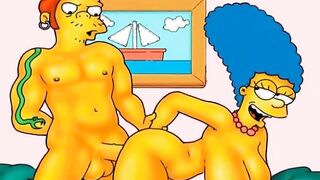 Marge Simpson real cheating wife