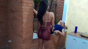 ninfeta angel marques chega da rua e se encontra com seu cliente ja de.pau duro ali mesmo na sala comesse o sexo bem gostoso e seu cliente gar uma gosada dentro do cu dela