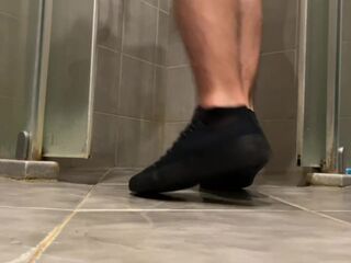 Boy Masturbating on Socks