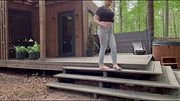 extreme foot worship: alurelle on stage