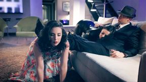 ”Big dick hubby banged his hot submissive housewife &  big booty STEPMOM maid”