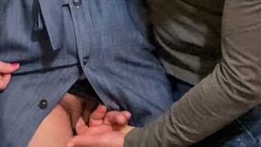 Omg!! The Stranger&#039;s Hand Under my Dress in  Subway