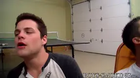Wesley Marks and Rad Matthews have a cigar smoking orgy