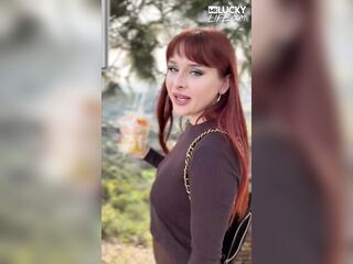 Large Booty Redhead Odette Fox Likes Outdoor Sex