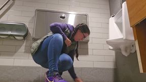 Nerdy Faery Pees Indoors and Outdoors