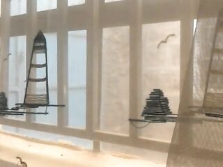 NEARLY CAUGHT ???? PUBLIC JERKING THROUGHOUT THE WINDOW????????