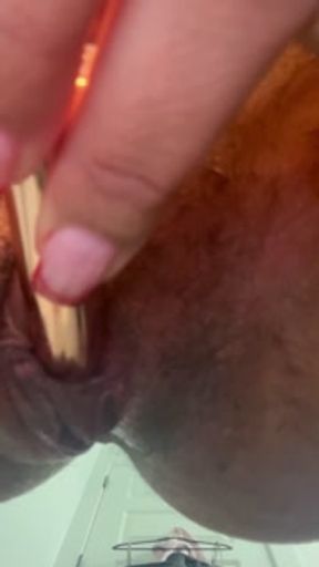 EBONY MASTURBATING