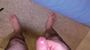 Hotwife gives blowjob and handjob in MFM threesome