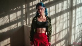the skinny informal girl turned out to be a nymphomaniac [ai]