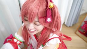 Unfiltered: Watch this Asian cutie cosplay and get naughty in homemade video