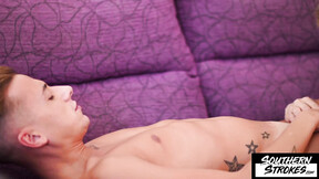 ”SOUTHERNSTROKES Daniel Hausser Calls David Sky For Bareback Threeway”