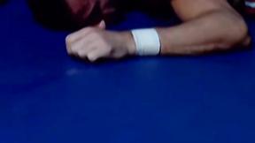 ”Hunky man Bryce Pierce tugs a hot man nipples & smacks him”