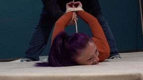 5262 Purple in TanTights Takedown