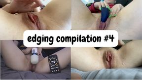 Edging and Orgasm Compilation Part 4