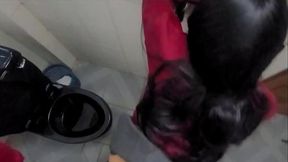 FUCKED IN THE BATHROOM!!! Fucking Her Classmate in Secret, IN THE SCHOOL BATHROOM!! The Bastard Records Everything!! Hot Mexican Teen Gets Fucked!! REAL HOMEMADE VIDEO!