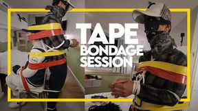 Tape Bondage Session with Slaadd & Diego Kuhn (1080p) Gay Bondage - Gay Domination - Tape Bondage - Gagged - BDSM