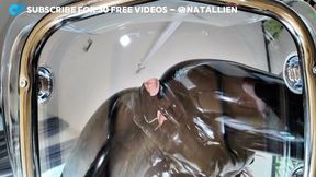 CreamPie Latex Condomsuit Messy Cum