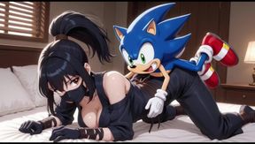 Night Encounter with Masked Warriors