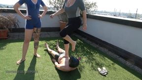 LILY DUPONT : THE SLAVE'S BODY ACTS AS A YOGA MAT
