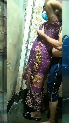 Busty Wife Enjoy with Electrician