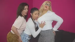 Three Old And Legal-age Spanish Lesbians Go All The Way - MatureNL