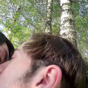 blowjob in the forest