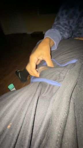 Bm blow job footjob cumshot!