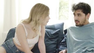 Blondie's Step-Brother Fills Her Up - Teen Pornstar COCO LOVELLOCK