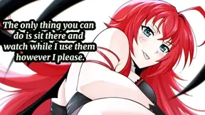 Hot lesbian friend cuckolds with 3D animated JOI