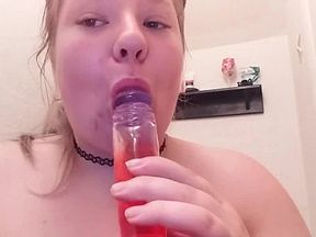 Prepping and Using My New Dildo