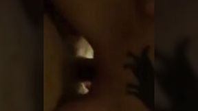 Tight pussy of lusty bitch gets stretched missionary style hard