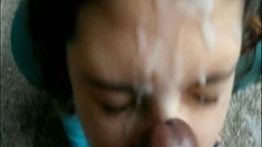 Lots of too voracious sperm hungry bitches get rewarded with cumshot