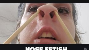 Chopsticks Deep in My Nose – Fetish Noseplay