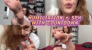 😈 HUMILIATION SESSION 😈 | Feet Worship  | Spitting | SPH | JOI | COUNTDOWN 💦💦💦💦