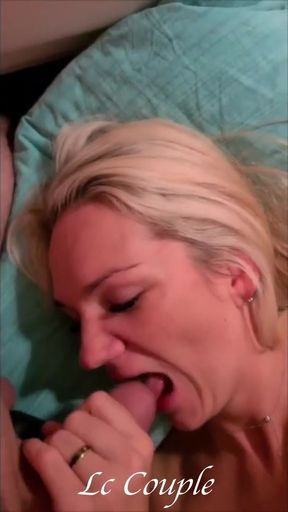 Unforgettable moment from &quot;Real amateur couple take a stranger guy from the bar with them for his first threesome experience&quot;
